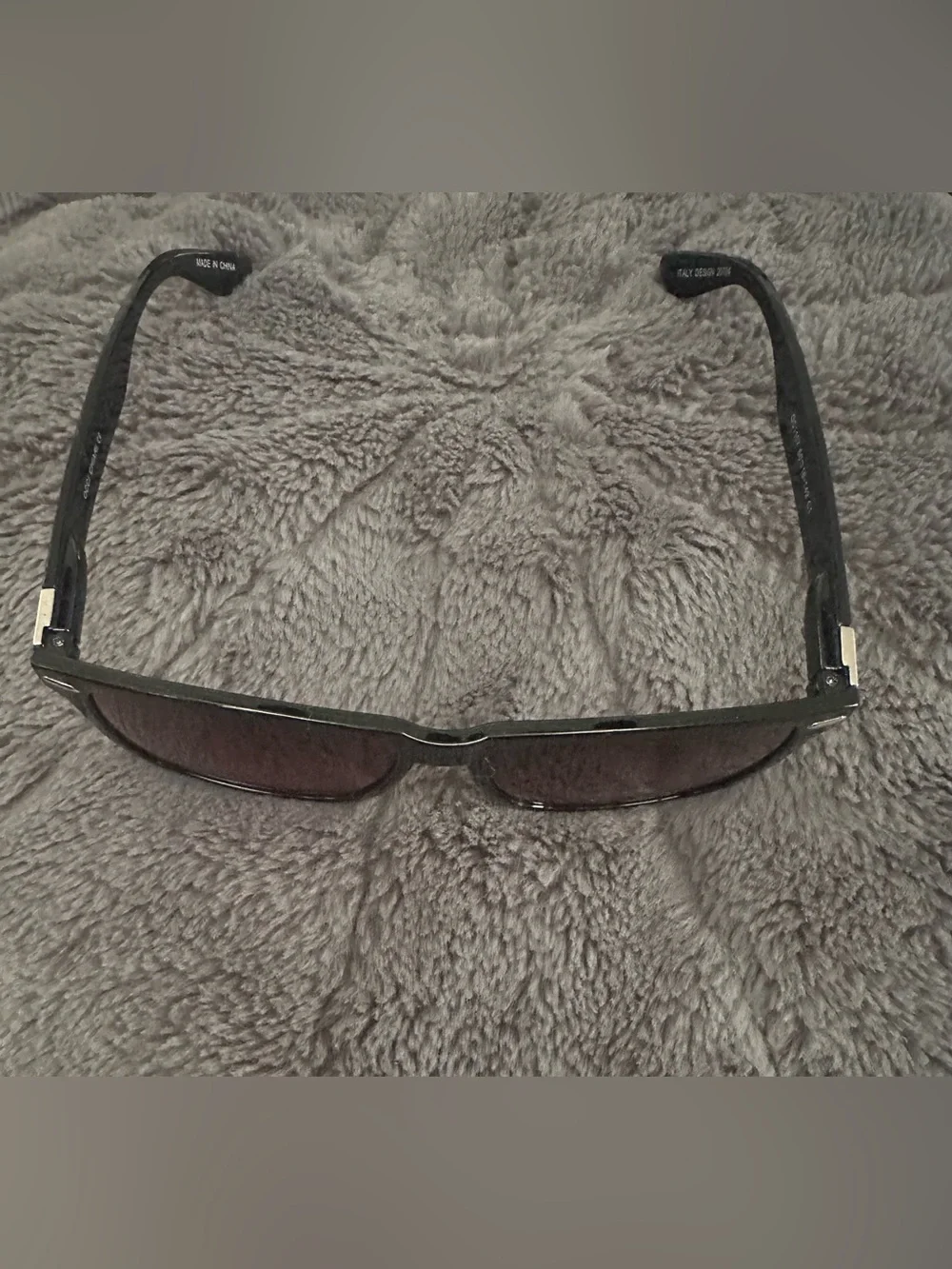 Occi Chiari Black Sunglasses with Red Cleaning Cloth